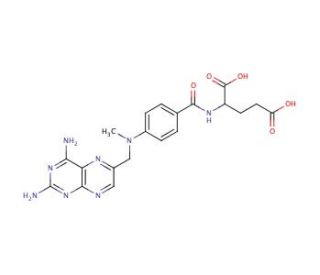 Methotrexate (CAS 59-05-2) - chemical structure image
