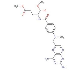 Methotrexate Dimethyl Ester (CAS 34378-65-9) - chemical structure image