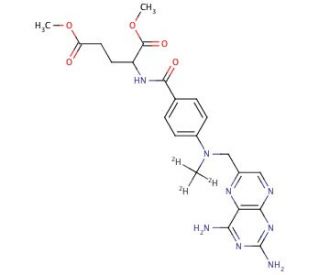 Methotrexate-methyl-d3, Dimethyl Ester (CAS 432545-60-3) - chemical structure image
