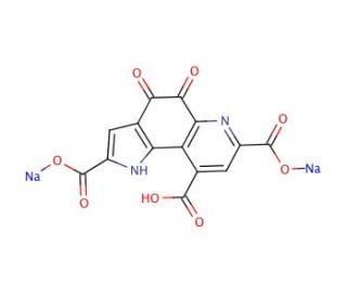 Methoxatin disodium salt (CAS 122628-50-6) - chemical structure image