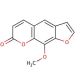 Methoxsalen (8-Methoxypsoralen) (CAS 298-81-7) - chemical structure image