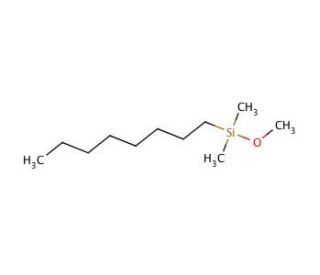 Methoxy(dimethyl)octylsilane (CAS 93804-29-6) - chemical structure image