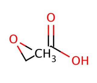 Methoxyacetic acid (CAS 625-45-6) - chemical structure image