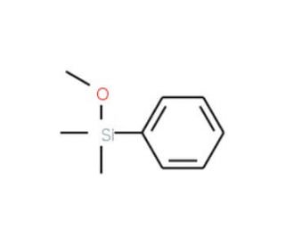 Methoxydimethylphenylsilane (CAS 17881-88-8) - chemical structure image