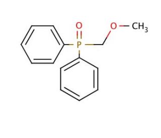 (Methoxymethyl)diphenylphosphine oxide (CAS 4455-77-0) - chemical structure image