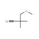 Methoxypivalonitrile (CAS 99705-29-0) - chemical structure image