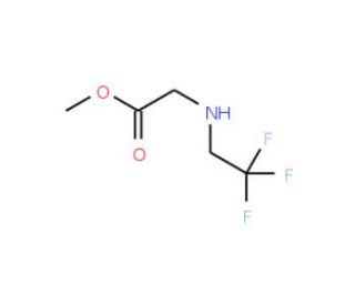 methyl [(2,2,2-trifluoroethyl)amino]acetate - chemical structure image