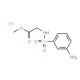 methyl {[(3-aminophenyl)sulfonyl]amino}acetate hydrochloride - chemical structure image