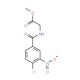 methyl [(4-chloro-3-nitrobenzoyl)amino]acetate - chemical structure image