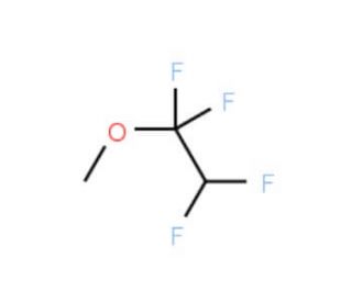 Methyl 1,1,2,2-tetrafluoroethyl ether (CAS 425-88-7) - chemical structure image