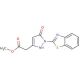 Methyl [1-(1,3-benzothiazol-2-yl)-5-hydroxy-1H-pyrazol-3-yl]acetate (CAS 523992-06-5) - chemical structure image