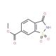 methyl 1,1,3-trioxo-2,3-dihydro-1λ{6},2-benzothiazole-6-carboxylate - chemical structure image