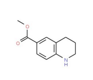 Methyl 1,2,3,4-tetrahydroquinoline-6-carboxylate (CAS 177478-49-8) - chemical structure image