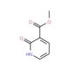 Methyl 1,2-dihydro-2-oxopyridine-3-carboxylate (CAS 10128-91-3) - chemical structure image