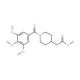 methyl [1-(3,4,5-trimethoxybenzoyl)piperidin-4-yl]acetate - chemical structure image