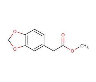 Methyl 1,3-Benzodioxole-5-acetate - chemical structure image