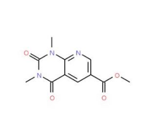 methyl 1,3-dimethyl-2,4-dioxo-1,2,3,4-tetrahydropyrido[2,3-d]pyrimidine-6-carboxylate (CAS 120788-68-3) - chemical structure