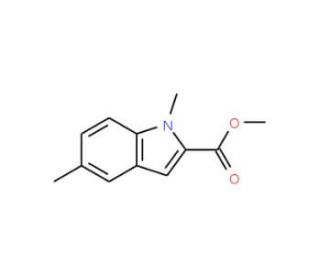 Methyl 1,5-dimethyl-1H-indole-2-carboxylate - chemical structure image