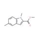 Methyl 1,5-dimethyl-1H-indole-2-carboxylate - chemical structure image