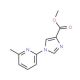 Methyl 1-(6-methyl-2-pyridinyl)-1H-imidazole-4-carboxylate - chemical structure image