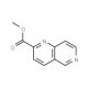 Methyl 1,6-naphthyridine-2-carboxylate (CAS 338760-63-7) - chemical structure image