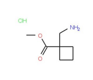 Methyl 1-(aminomethyl)cyclobutanecarboxylatehydrochloride - chemical structure image