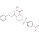 Methyl 1-(benzyloxycarbonyl)-4-(4-nitrophenyl)-sulfonyl-piperazine-2-carboxylate - chemical structure image