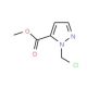 methyl 1-(chloromethyl)-1H-pyrazole-5-carboxylate - chemical structure image