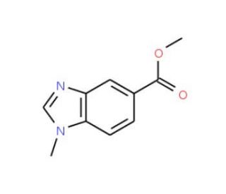 Methyl 1-methyl-1H-1,3-benzimidazole-5-carboxylate - chemical structure image