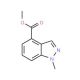 Methyl 1-methyl-1H-indazole-4-carboxylate (CAS 1071428-42-6) - chemical structure image