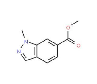 Methyl 1-methyl-1H-indazole-6-carboxylate (CAS 1007219-73-9) - chemical structure image