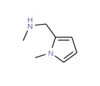 Methyl-(1-methyl-1H-pyrrol-2-ylmethyl)-amine (CAS 26052-09-5) - chemical structure image