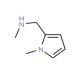 Methyl-(1-methyl-1H-pyrrol-2-ylmethyl)-amine (CAS 26052-09-5) - chemical structure image