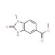 Methyl 1-methyl-2-oxo-2,3-dihydro-1H-1,3-benzimidazole-5-carboxylate - chemical structure image