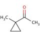 Methyl 1-methylcyclopropyl ketone (CAS 1567-75-5) - chemical structure image