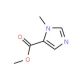 Methyl 1-methylimidazole-5-carboxylate (CAS 17289-20-2) - chemical structure image