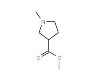 Methyl 1-methylpyrrolidine-3-carboxylate - chemical structure image
