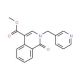 Methyl 1-oxo-2-(3-pyridinylmethyl)-1,2-dihydro-4-isoquinolinecarboxylate - chemical structure image