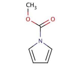 Methyl 1-pyrrolecarboxylate (CAS 4277-63-8) - chemical structure image