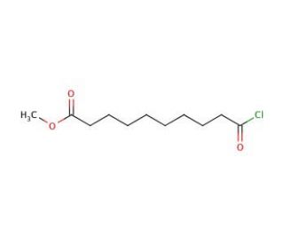 Methyl 10-chloro-10-oxodecanoate (CAS 14065-32-8) - chemical structure image