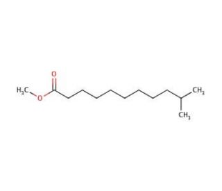 Methyl 10-methylundecanoate (CAS 5129-56-6) - chemical structure image