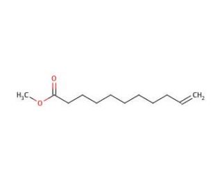 Methyl 10-undecenoate (CAS 111-81-9) - chemical structure image