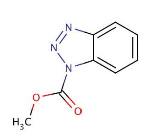 Methyl 1H-benzotriazole-1-carboxylate (CAS 86298-22-8) - chemical structure image