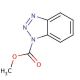 Methyl 1H-benzotriazole-1-carboxylate (CAS 86298-22-8) - chemical structure image