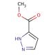 methyl 1H-pyrazole-3-carboxylate (CAS 15366-34-4) - chemical structure image