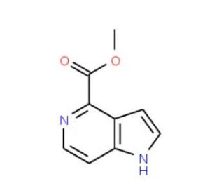 Methyl 1H-pyrrolo[3,2-c]pyridine-4-carboxylate (CAS 1040682-92-5) - chemical structure image