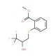 Methyl 2-[(3,3,3-trifluoro-2-hydroxypropyl)sulphanyl]benzenecarboxylate - chemical structure image