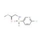 methyl 2-[(6-chloropyridine-3-)sulfonamido]acetate - chemical structure image