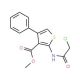 Methyl 2-[(chloroacetyl)amino]-4-phenylthiophene-3-carboxylate - chemical structure image