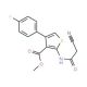 Methyl 2-[(cyanoacetyl)amino]-4-(4-fluorophenyl)-thiophene-3-carboxylate - chemical structure image